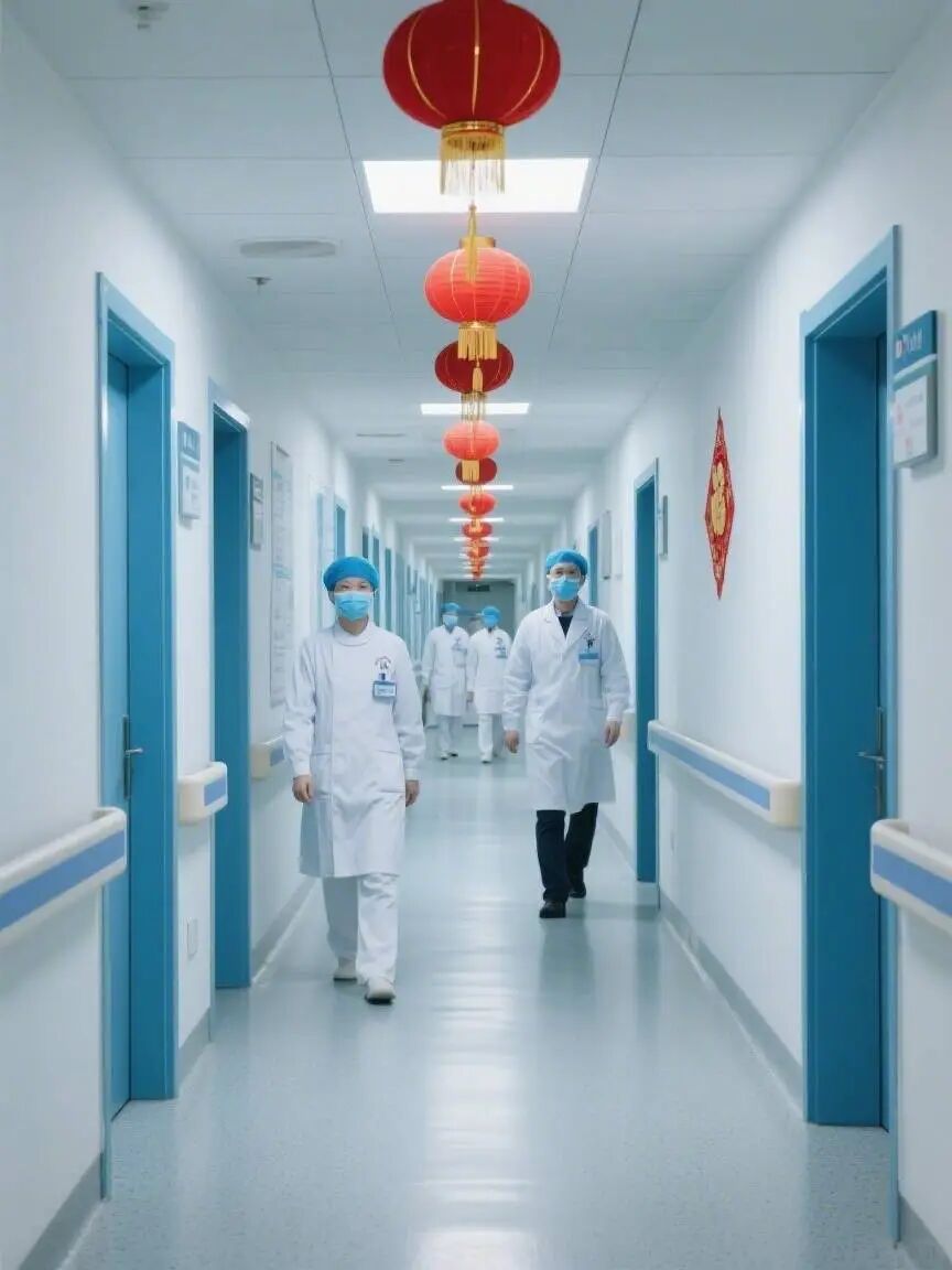 急诊科医院走廊医护人员章节内容插图